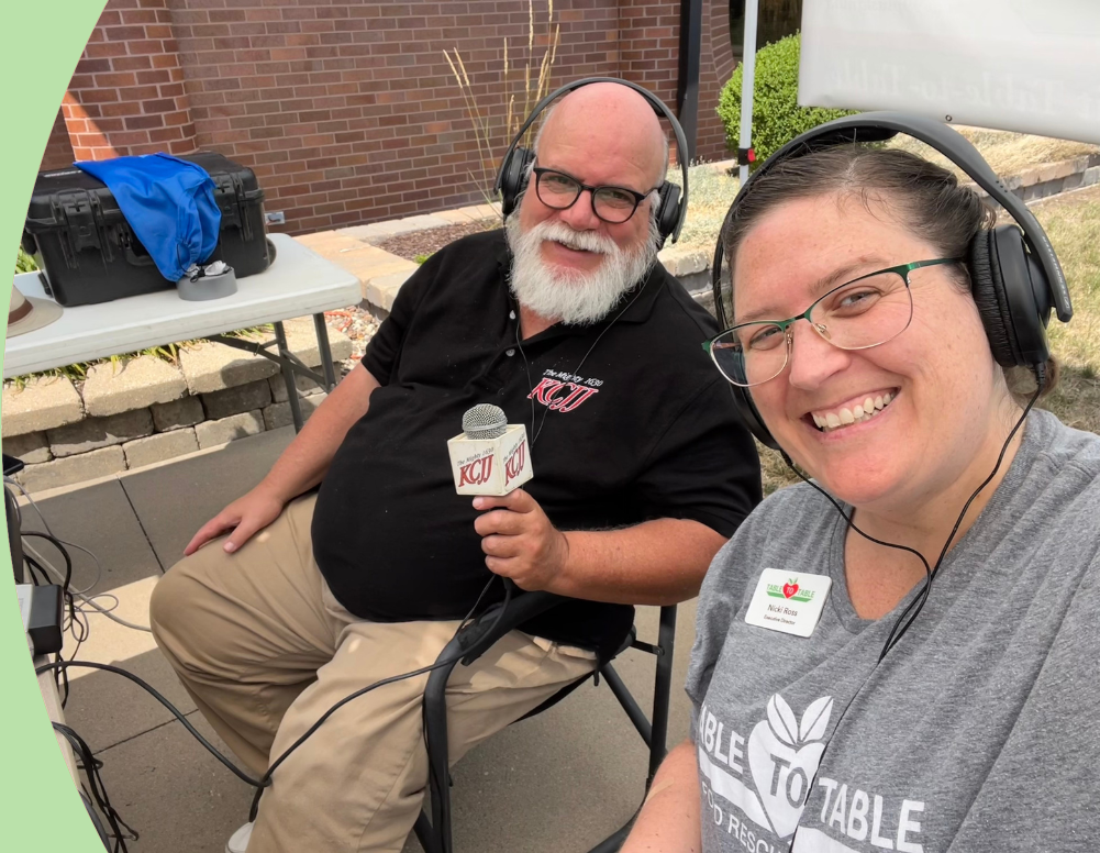 Nicki Ross and Jim Hunter at the T2T Radiothon