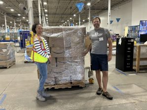 Shavonna and Chaim at Amazon 5-23-23